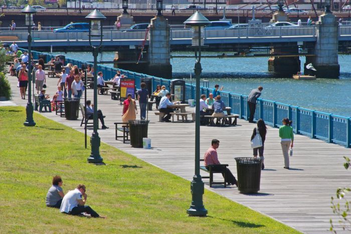 Boston Harborwalk credit Boston Harbor Now