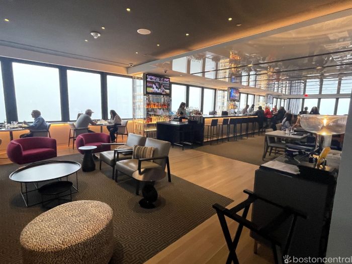 View Boston Prudential Center Views Rooftop Bar