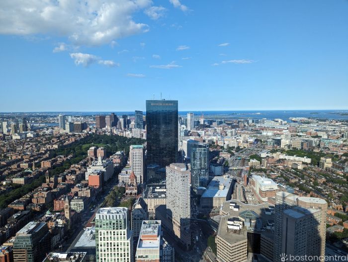 View Boston Prudential Center Views Rooftop