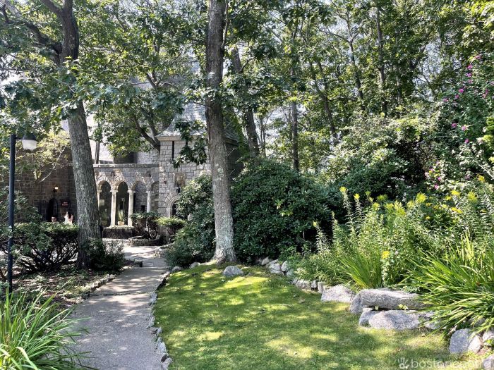 Hammond Castle Museum Gloucester MA Grounds