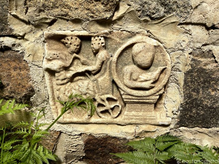 Hammond Castle Museum Gloucester MA Courtyard Walls
