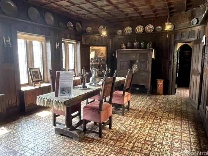Hammond Castle Museum Gloucester MA Dining Room