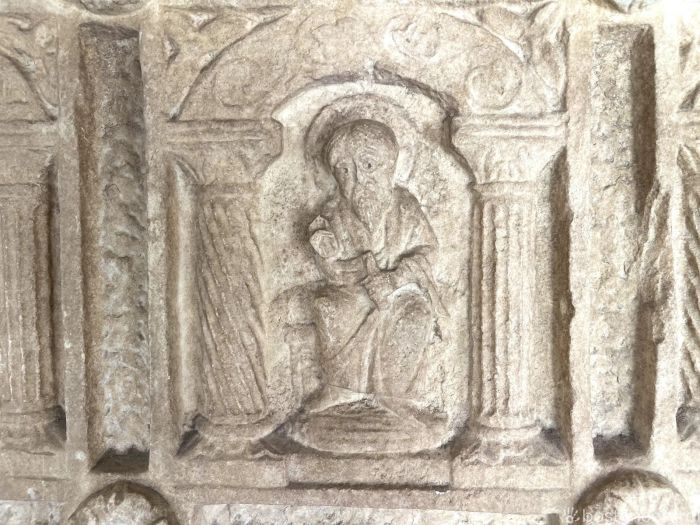 Hammond Castle Museum Gloucester MA Courtyard Wall Details