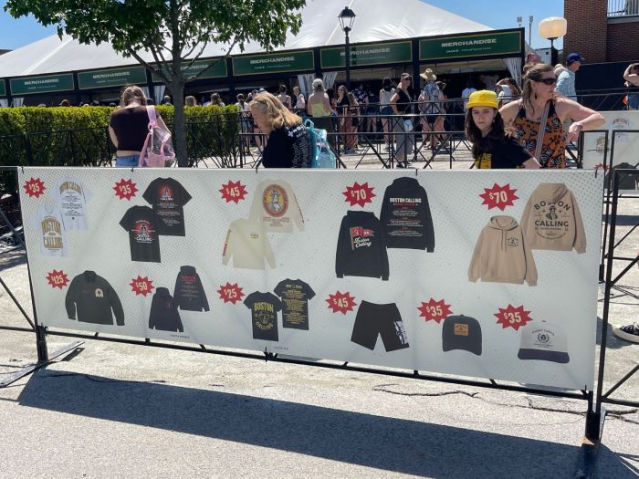 boston calling merch